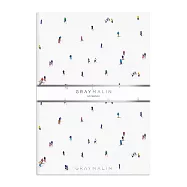 Gray Malin the Skiers A5 Notebook
