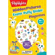 Easter Hidden Pictures Puffy Sticker Playscenes