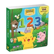 寶可夢硬頁翻翻書：數字(超過100個機關)Pokémon Primers: 123 Book: Volume 2
