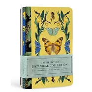 Art of Nature: Botanical Sewn Notebook Collection (Set of 3)