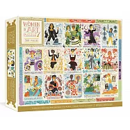 Women in Art Puzzle: Fearless Creatives Who Inspired the World 500-Piece Jigsaw Puzzle and Poster