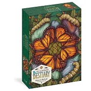 The Illustrated Bestiary Puzzle: Monarch Butterfly (750 Pieces)