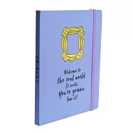 Friends: Yellow Frame Softcover Notebook