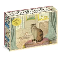 John Derian Paper Goods: Calm Cat 750-Piece Puzzle