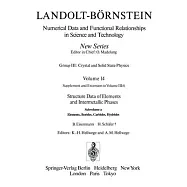 Elements, Borides, Carbides, Hydrides / Elemente, Boride, Carbide, Hydride
