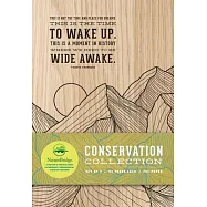 Conservation Series: Sewn Notebook Collection: Set of 2 - Large (Notebook with Quotes, Hiking Journal, Camping Journal)