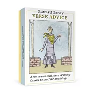 Edward Gorey: Verse Advice Boxed Notecards