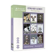 Edward Gorey: Dancing Cats 300-Piece Jigsaw Puzzle