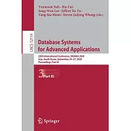 Database Systems for Advanced Applications: 25th International Conference, Dasfaa 2020, Jeju, South Korea, September