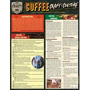 Coffee - Craft & Culture: Laminated Reference Guide to Beans, Brewing, Drinks & More