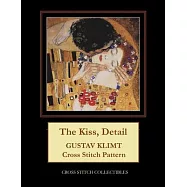 The Kiss, Detail: Gustav Klimt cross stitch pattern
