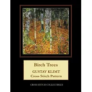 Birch Trees: Gustav Klimt cross stitch pattern