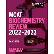 MCAT Biochemistry Review 2022-2023: Online + Book