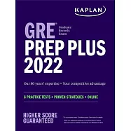 GRE Prep Plus 2022: 6 Practice Tests + Proven Strategies + Online