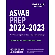 ASVAB Prep 2022&acirc; 2023: 4 Practice Tests + Proven Strategies + Online