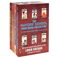 《歪歪小學的荒誕故事》系列套書(4冊)The Wayside School(紐伯瑞兒童文學獎金牌獎得主路易斯.薩奇爾作品)