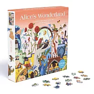 The World of Alice in Wonderland: A Jigsaw Puzzle