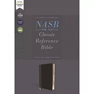 Nasb, Classic Reference Bible, Leathersoft, Black, Red Letter, 1995 Text, Thumb Indexed, Comfort Print