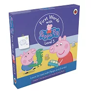 First Words with Peppa Level 5 Pack (4 storybooks + 4 sticker activity books)