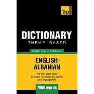 Theme-based dictionary British English-Albanian - 7000 words