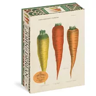 John Derian Paper Goods: Three Carrots 1,000-Piece Puzzle