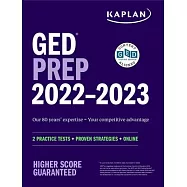 GED Test Prep 2022-2023: 2 Practice Tests + Proven Strategies + Online