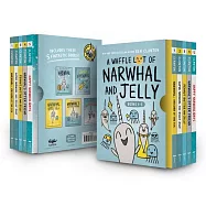 A Waffle Lot of Narwhal and Jelly (Hardcover Books 1-5)