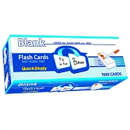 Blank Flash Cards - 1000 Cards: A Quickstudy Reference Tool