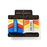 Beer Blanket Puffyvest Koozie Set