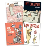 【獨家】Jon Agee 強.艾吉幽默繪本套書 4 本