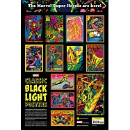 Marvel Classic Black Light Collectible Poster Portfolio