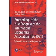 Proceedings of the 21st Congress of the International Ergonomics Association (Iea 2021): Volume III: Sector Based Ergonomics