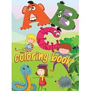 ABC coloring book: Amazing Fun with Numbers, Letters, Shapes, Colors, and Animals!