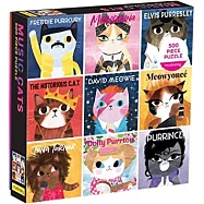 Music Cats 500 Piece Family Puzzle