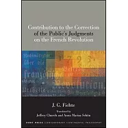 Contribution to the Correction of the Public’s Judgments on the French Revolution