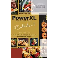 The Complete Power XL Air Fryer Grill Cookbook: Meat and Fish 2 Cookbooks in 1!
