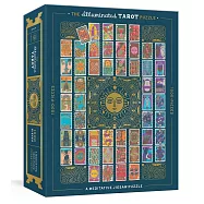 The Illuminated Tarot Puzzle: A Meditative 1000-Piece Jigsaw Puzzle