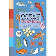Ocean Anatomy Sticker Book: A Julia Rothman Creation; More Than 750 Stickers