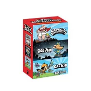 Dav Pilkey&rsquo;s Hero Collection:3-Book Boxed Set (Captain Underpants #1, Dog Man #1, Cat Kid Comic Club #1)
