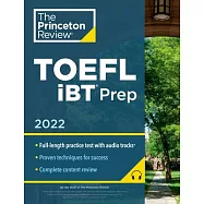 Princeton Review TOEFL IBT Prep with Audio/Listening Tracks, 2022: Practice Test + Audio + Strategies & Review