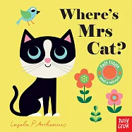 不織布翻翻書Where’s Mrs Cat?(附故事音檔)