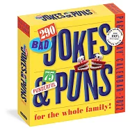 290 Bad Jokes + 75 Punderful Puns Page-A-Day Calendar 2022