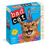 Bad Cat Color Page-A-Day(r) Calendar 2022