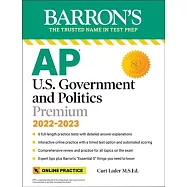 AP Us Government and Politics Premium: With 6 Practice Tests