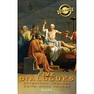 Plato: Five Dialogues: Euthyphro, Apology, Crito, Meno, Phaedo (Deluxe Library Binding)