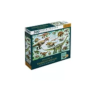 Field Guide to Magnificent Dinosaurs: Jigsaw Puzzles for Kids and Adults Dinosaur Gifts for Kids