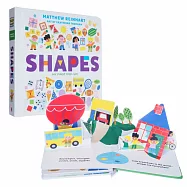 Shapes: My First Pop-Up! 紙藝大師設計給孩子的形狀立體書