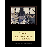 Trawler: Edward Hopper Cross Stitch Pattern