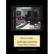 Hotel Lobby: Edward Hopper Cross Stitch Pattern