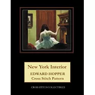 New York Interior: Edward Hopper Cross Stitch Pattern